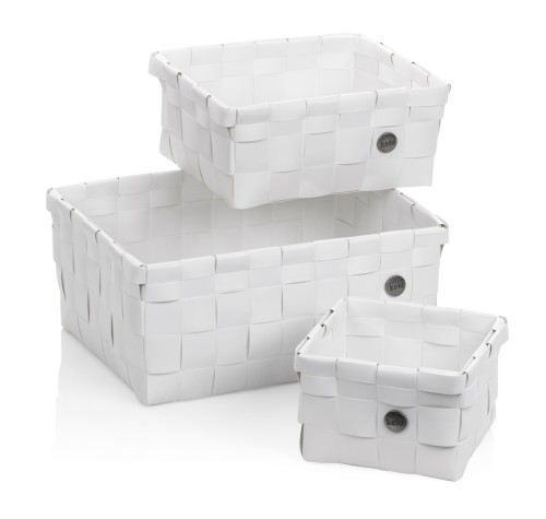 Kela Korb-Set Neo aus Polypropylen (PP), weiß