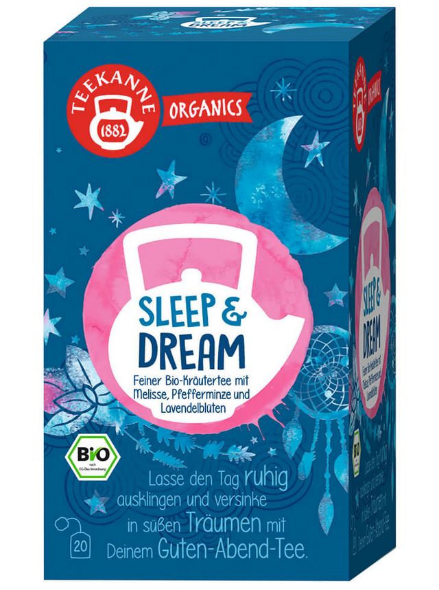 Teekanne Organics Sleep & Dream, Inhalt: 20 Beutel - Glasportion.