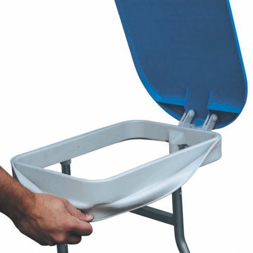 ETHERNASOLID® Abfallsammler 3-fach, fahrbar