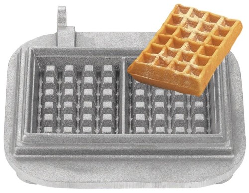 NEUMÄRKER Lorraine Backplattensatz für Backsystem unbeschichteter Grauguss