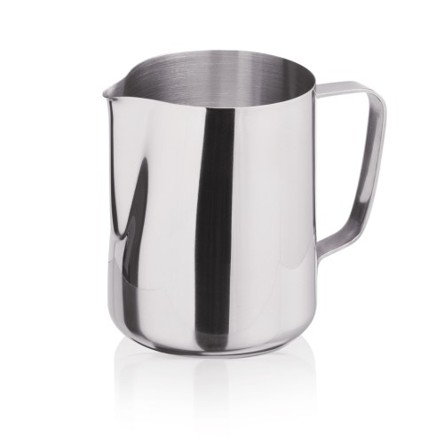 Gießer, Hochglanzpoliert. Material: Chromnickelstahl. Inhalt in Litern: 0,15. Durchmesser: 6 cm. Maße: Höhe: 65 mm