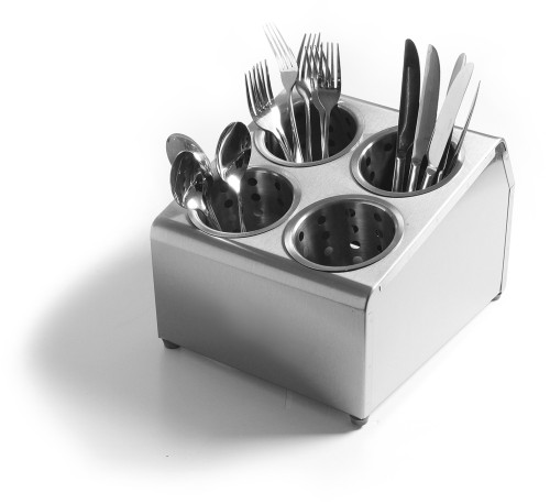 HENDI Halter für Besteckköcher - 255x295x(H)215 mm