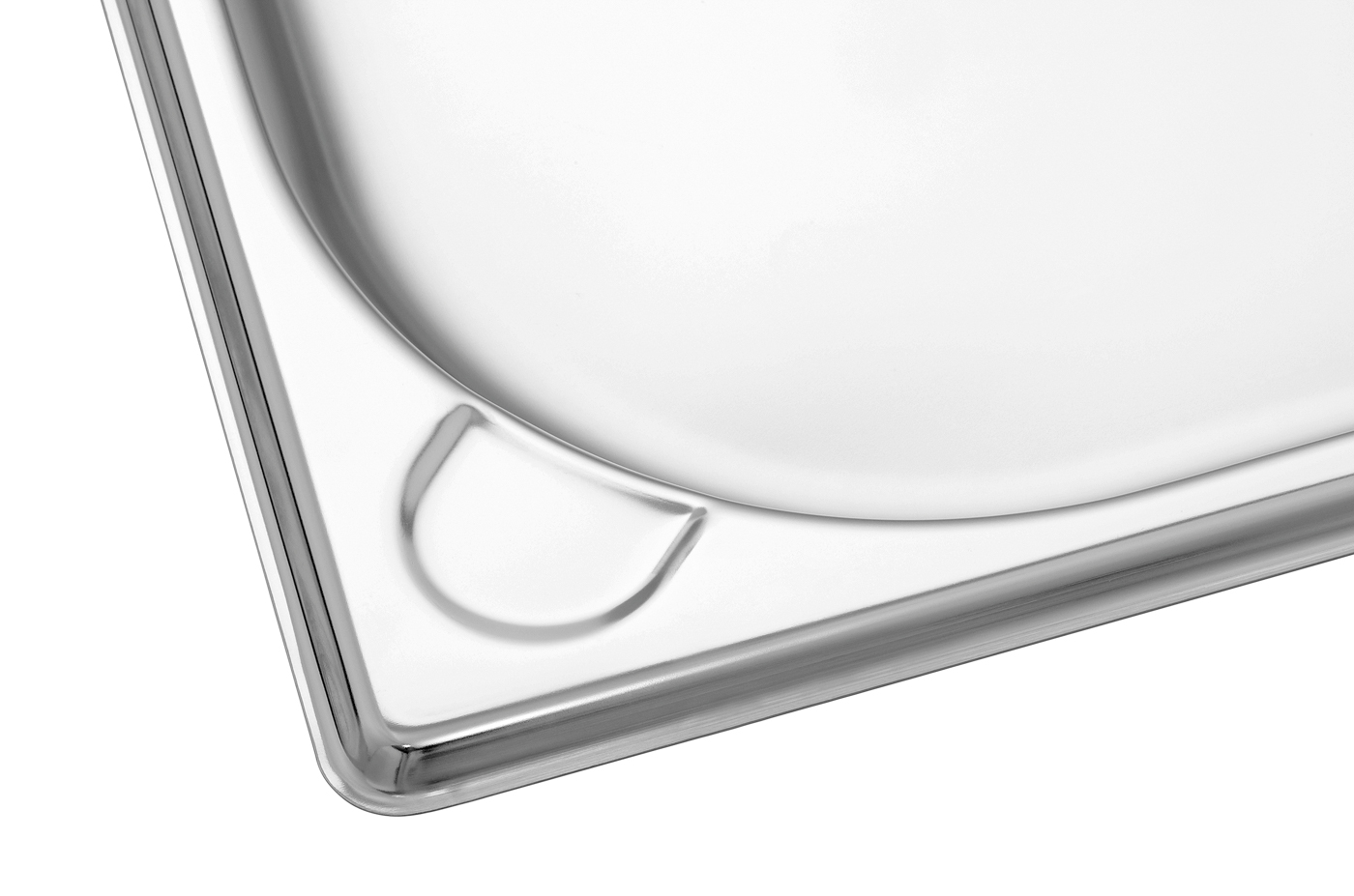 Bartscher GN-Behälter, 1/1 GN, T20, Basic Line |Ausführung: Ohne Perforation | Maße: 53 x 32,5 x2,0 cm. Gewicht: 0,25 kg