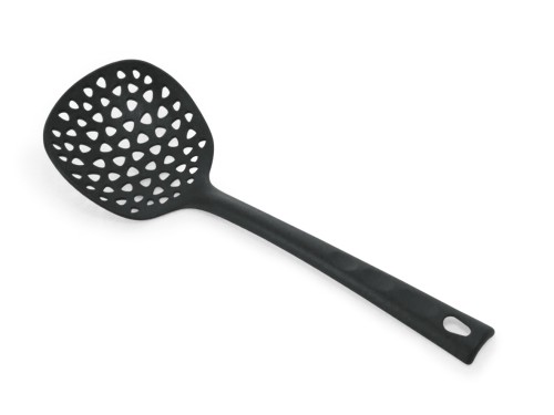 Schaumlöffel. Nylon. perforiert, mit Aufhängeöse.