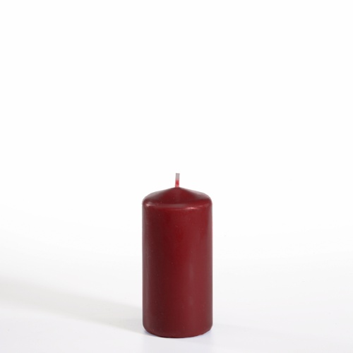Stumpenkerze Ø 50 mm · 100 mm bordeaux von PAPSTAR