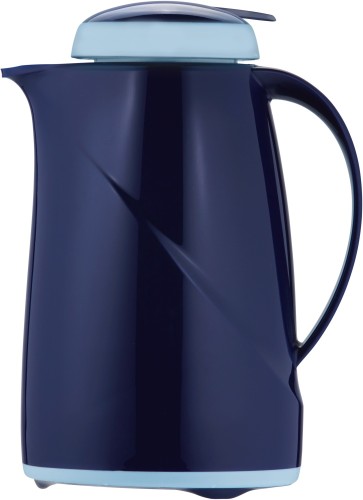 Helios Isolierkanne Wave Push 0,6 l blau