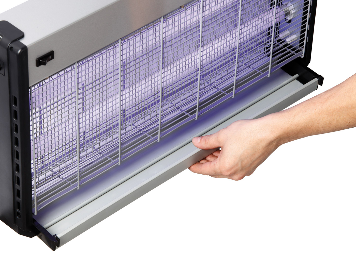 Bartscher Insektenvernichter IV-65 | Frequenz:50/60 Hz | Maße: 64,5 x 10 x 36,5 cm. Gewicht: 3,7kg