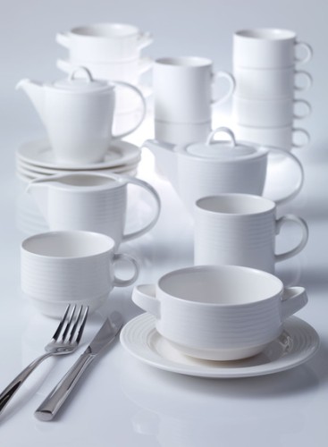 Villeroy & Boch Becher mit Henkel stapelbar, Serie Sedona Function, Inhalt: 0,27 Liter