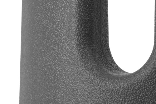 SARO Kunststoff Eckschutz 380mm hoch GRAU Made in Europe - Schützen Sie Säulen, Vitrinen, Regale mit dem Eckschutz aus Edelstahl oder