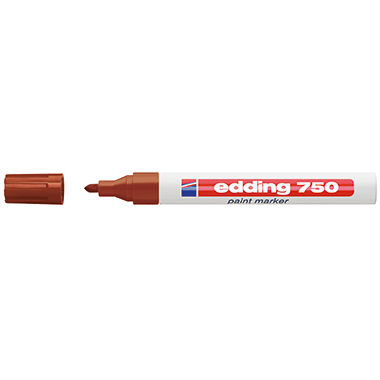 edding Lackmarker 750 2-4mm braun