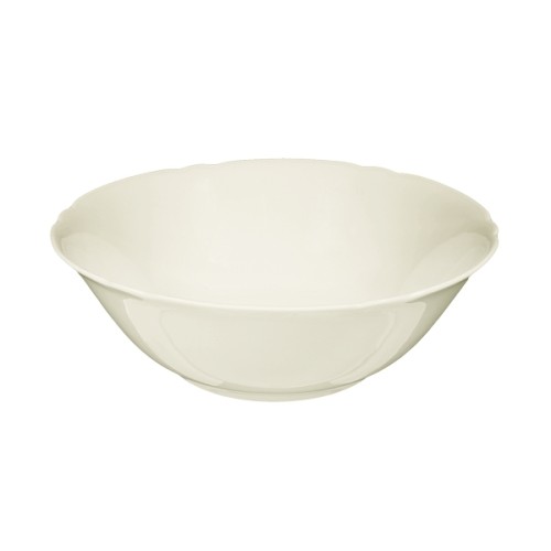 Seltmann Schüssel rund 25 cm, Form: Marieluise, Glasur: elfenbein, Dekor: 00003