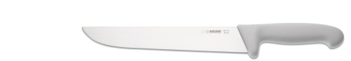 Schlachtmesser, schmale Form 24 cm, weiß Giesser - Made in Germany