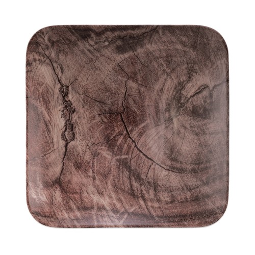 Seltmann Coupschale eckig 22x22 cm M5384, eckig, Form: Coup Fine Dining, Dekor: 57654 Oak, hohe Kantenschlagfestigkeit, Made in Germany