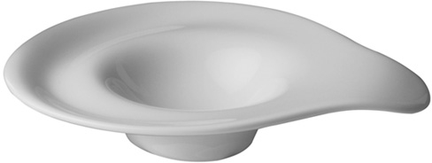 In.gredienti Weiss Teller tief 14x11 cm