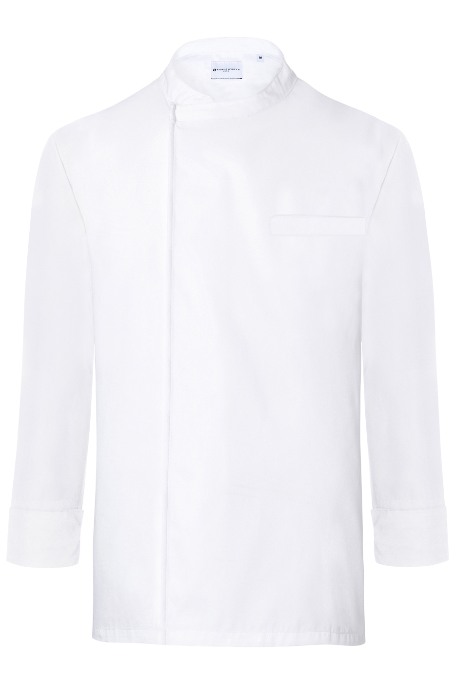 Langarm Überwurf-Kochhemd Basic - Größe: 4XL