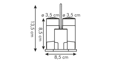 Set Salz-Pfeffer-Zahnstocher CLUB