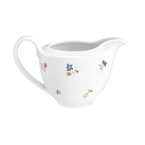 Seltmann Gießer 2 0,25 l, rund, Form: Community, Dekor: 57391 Streublume, hohe Kantenschlagfestigkeit, Made in Germany