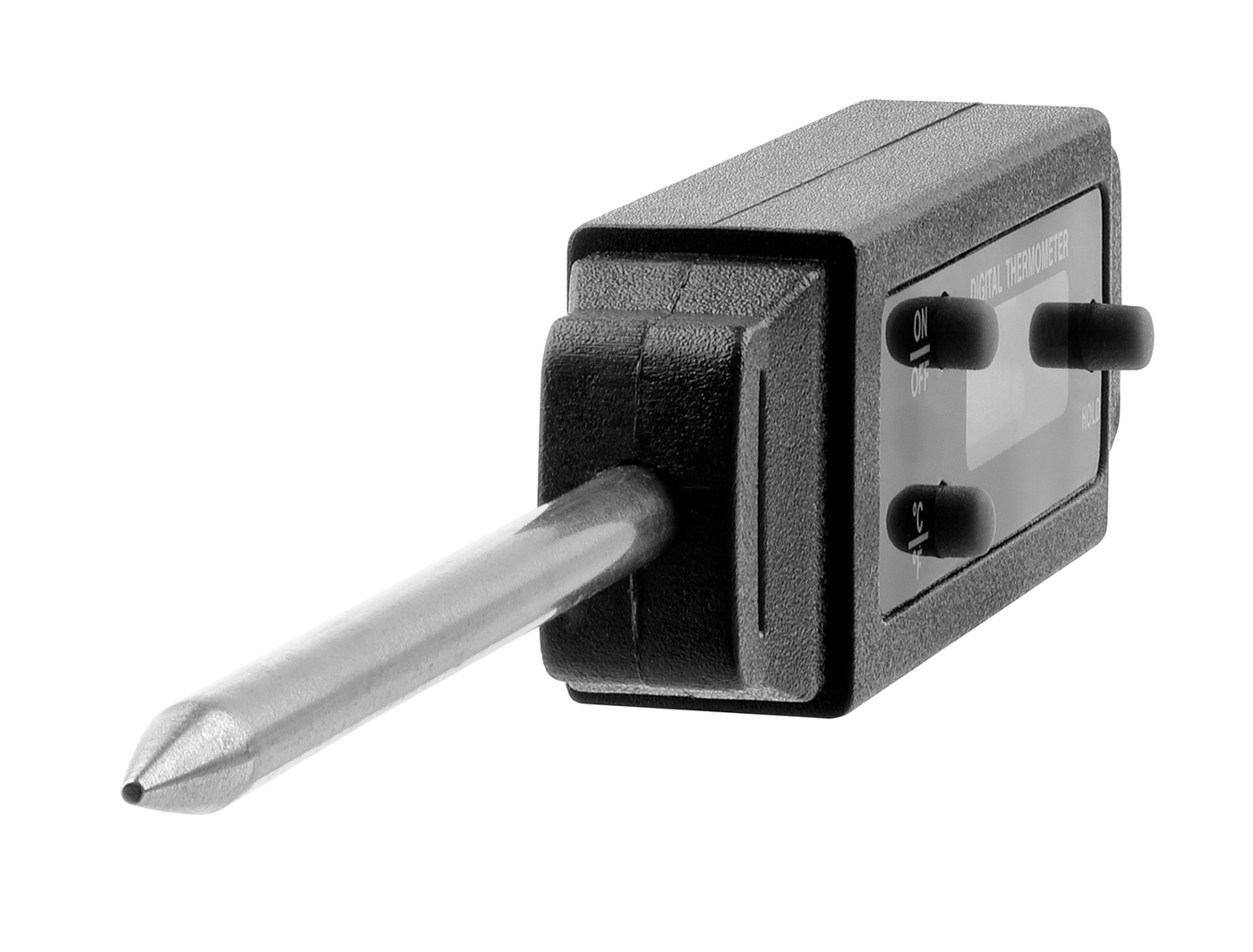 Bartscher Thermometer D1500 KTP | DurchmesserTemperaturfühler: 4 mm | Maße: 15,1 x 1,5 x 20cm. Gewicht: 0,025 kg