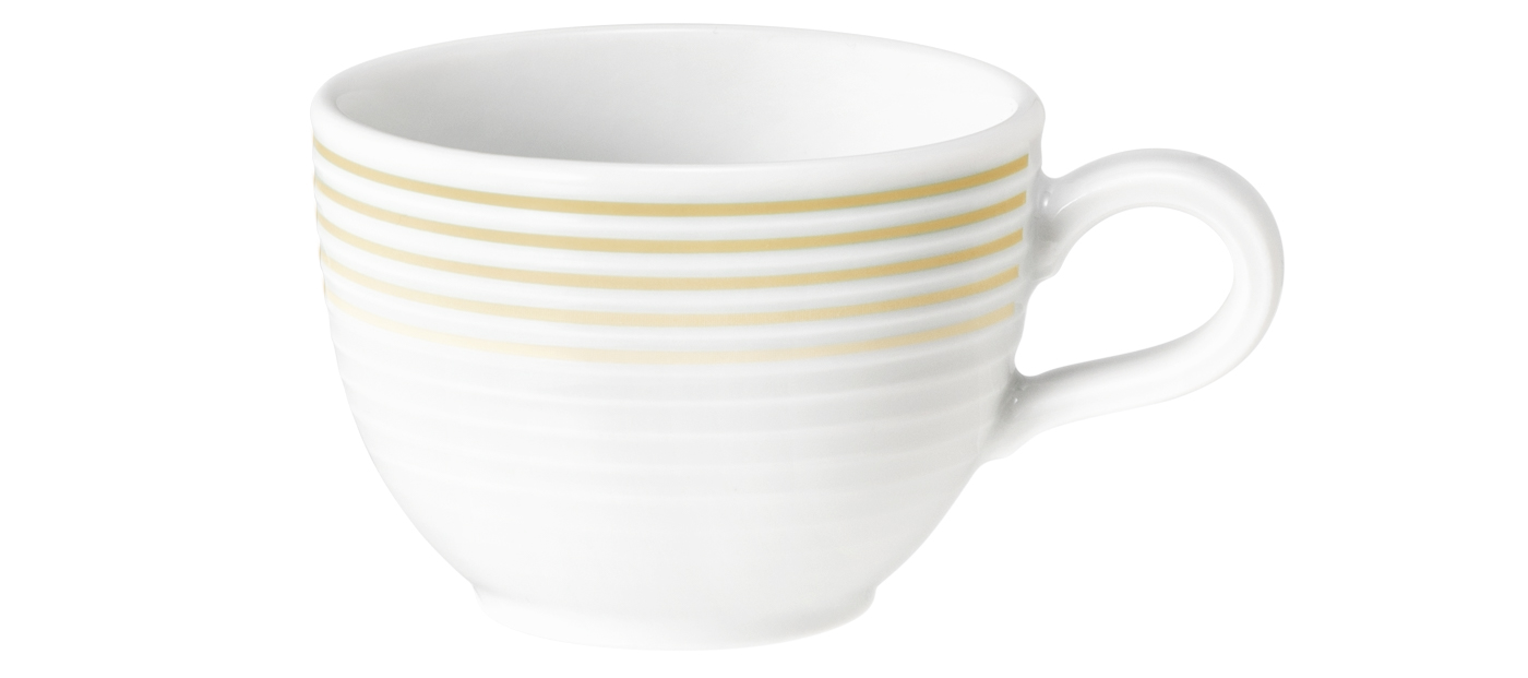 Seltmann Obere zur Cafeteriatasse Tulpe 0,22 l, Form: Blues, Dekor: 57719 Sandbeige