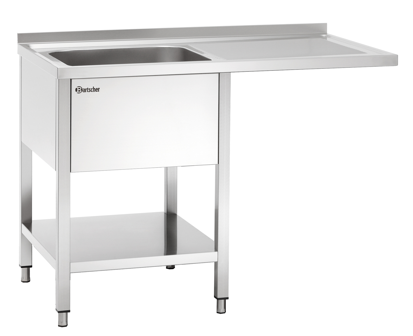 Bartscher Spülcenter 700, B1200 Becken LI | TiefeBecken: 500 mm | Maße: 120 x 70 x 85,0 cm.Gewicht: 26,8 kg