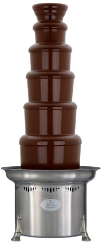 NEUMÄRKER Schokoladenbrunnen Sephra CF44RC Transformer Füllmenge ca. 10 kg Ø 470 x h 860/1120 mm