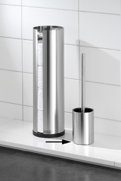 Blomus NEXIO WC-Bürste Höhe:350 mm, Durchmesser: 90mm