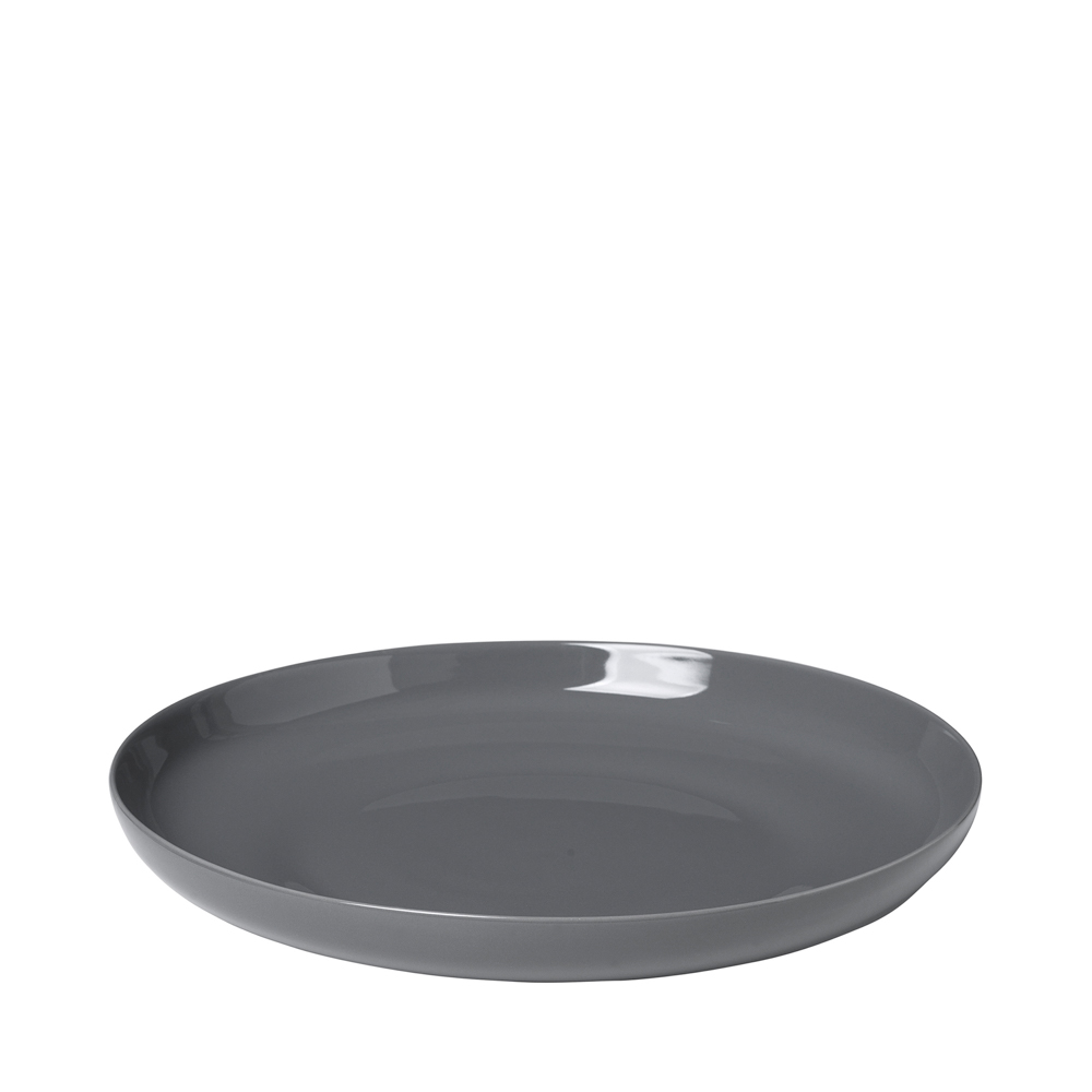 Salatschüssel -RO- Sharkskin, 1200 ml, Ø 30 cm. Material: Porzellan. Von Blomus.