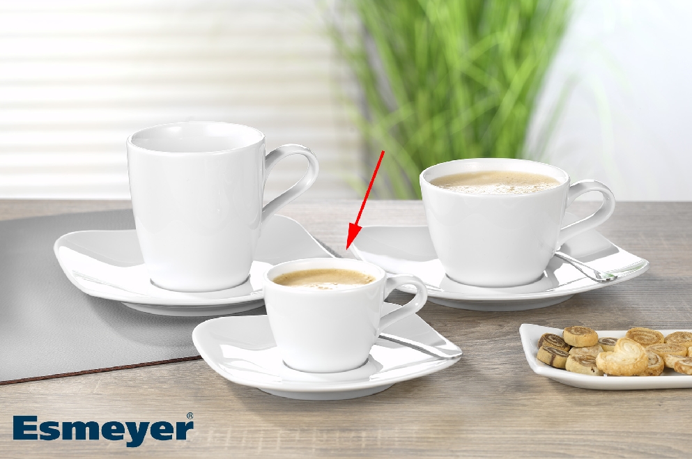 Seltmann obere Mocca-Tasse Form: Coup Fine Dining - uni weiss Kapazität: 0,08 l