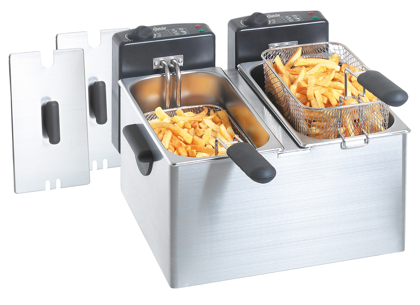 Bartscher Fritteuse MINI III | Eigenschaften: - |Maße: 40 x 54 x 28,0 cm. Gewicht: 5,5 kg