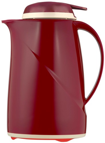 Helios Isolierkanne Wave Push 0,6 l rot