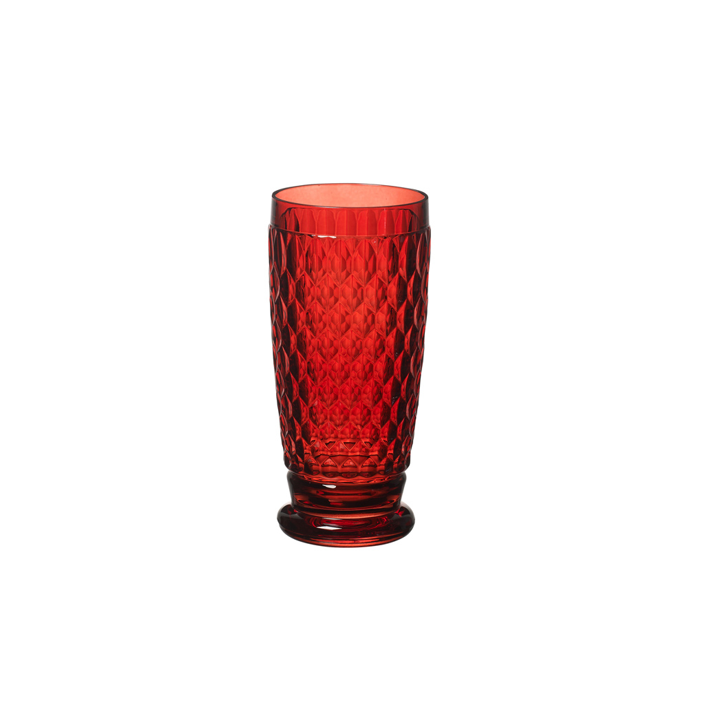 Villeroy und Boch Longdrink red - Maße: H: 16,2 cm / Inh.: 74 L / Ser.: Boston coloured