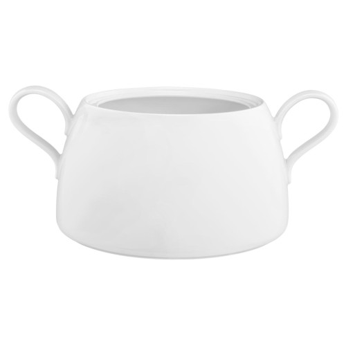 Seltmann Unterteil zur Schüssel mit Deckel, rund, Form: Life, weiss, hohe Kantenschlagfestigkeit, Made in Germany