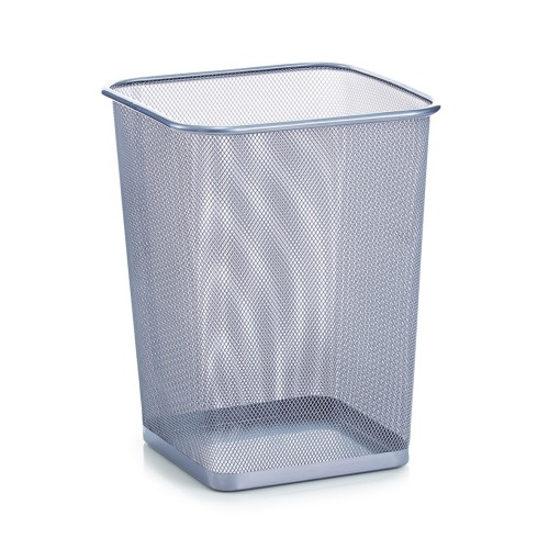 Zeller Papierkorb, eckig, Mesh