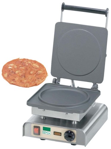 NEUMÄRKER Pfannkucheneisen I mit Digitaltimer, Aluminiumplatten beschichtet 310x340x250 mm