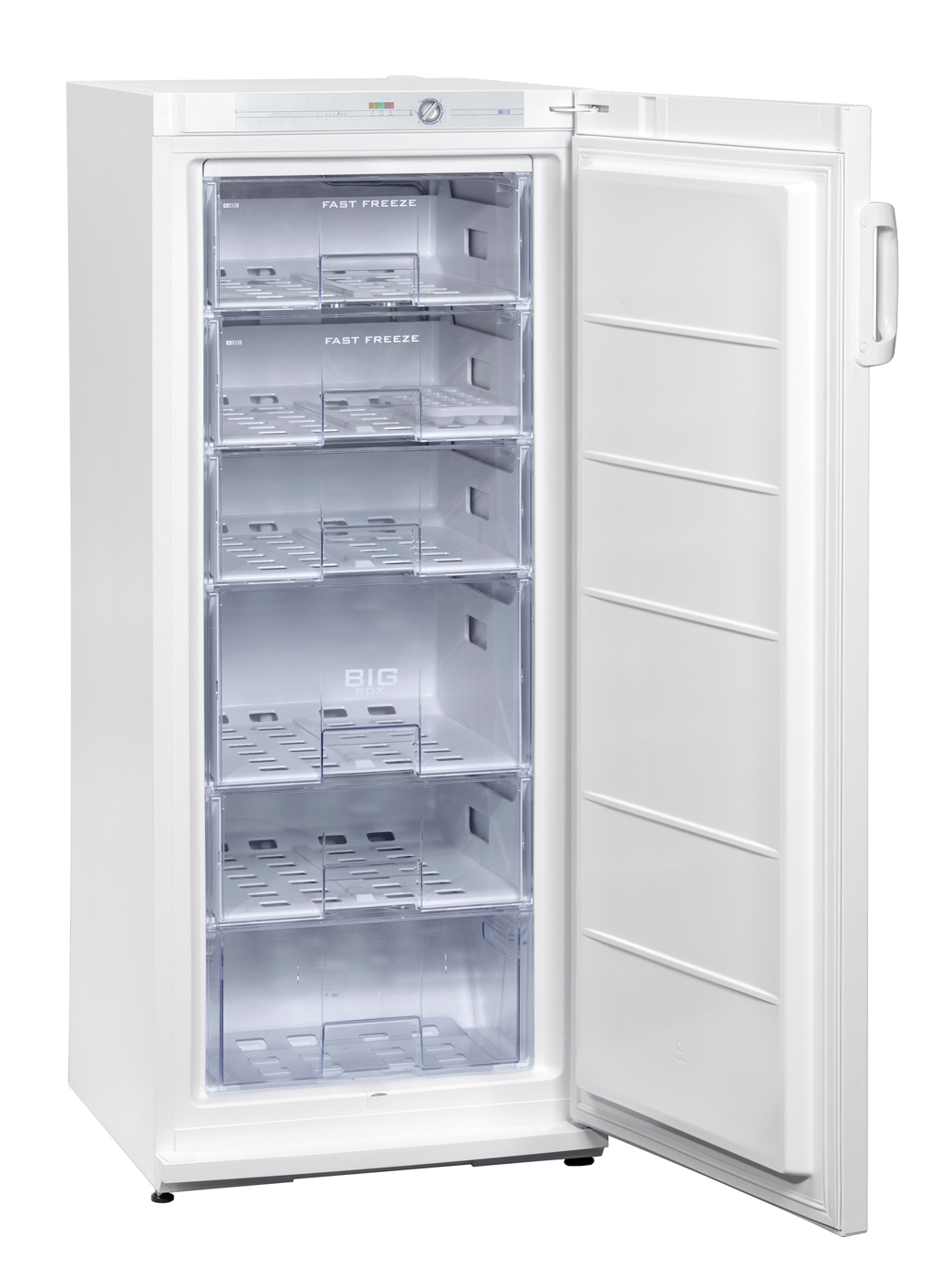 Bartscher Tiefkühlschrank 200LN | Füßehöhenverstellbar: Nein | Maße: 60 x 62 x 145,0 cm.Gewicht: 53 kg