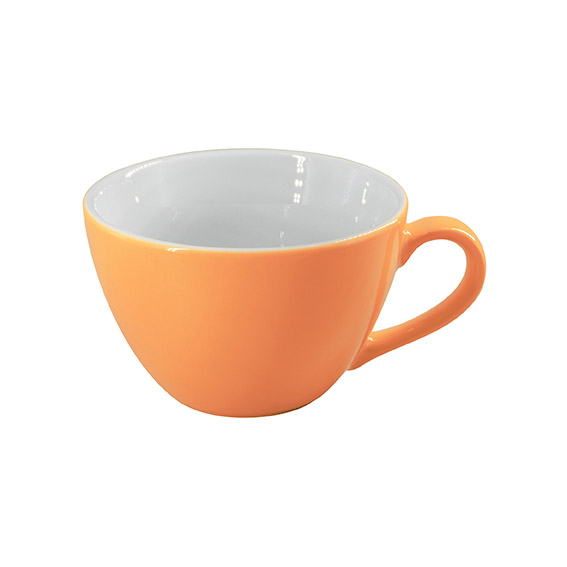 Obertasse 0,32 l - Form: Table Selection - Dekor, 78881 aprikose - aus Porzellan. Hersteller:, Eschenbach. "Made in Germany".