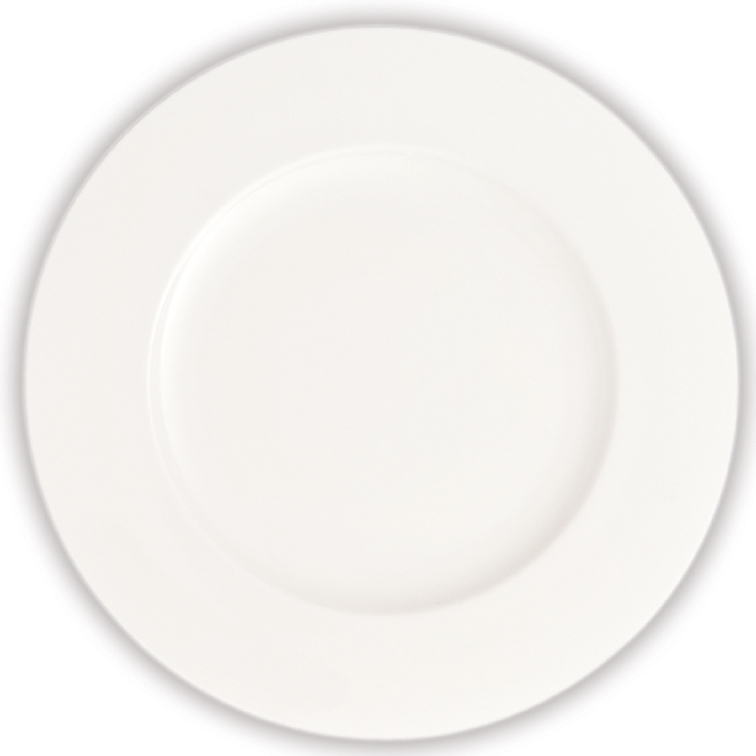 Frühstücksteller STELLA, Durchmesser: 24cm, Premium Bone Porcelain, uni weiss, Villeroy & Boch