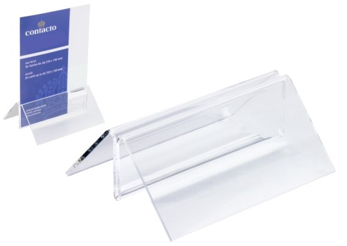 Menükartenständer, Acryl