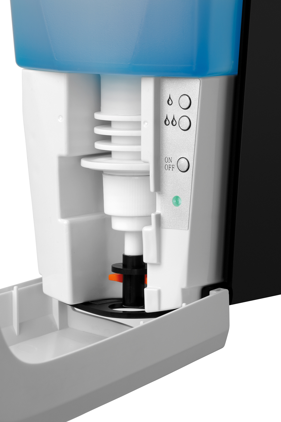Bartscher Desinfektionsspender IRS 1L-W |Nachfüllbar: Ja | Maße: 12,3 x 11,4 x 26,2 cm.Gewicht: 0,73 kg