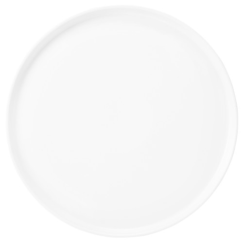 Seltmann Teller flach rund 30 cm M5397-30, rund, Form: Good Mood, weiss, hohe Kantenschlagfestigkeit, Made in Germany