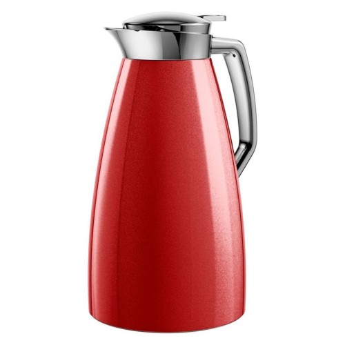 Emsa PLAZA Isolierkanne Quick Tip 1 Liter - Rot