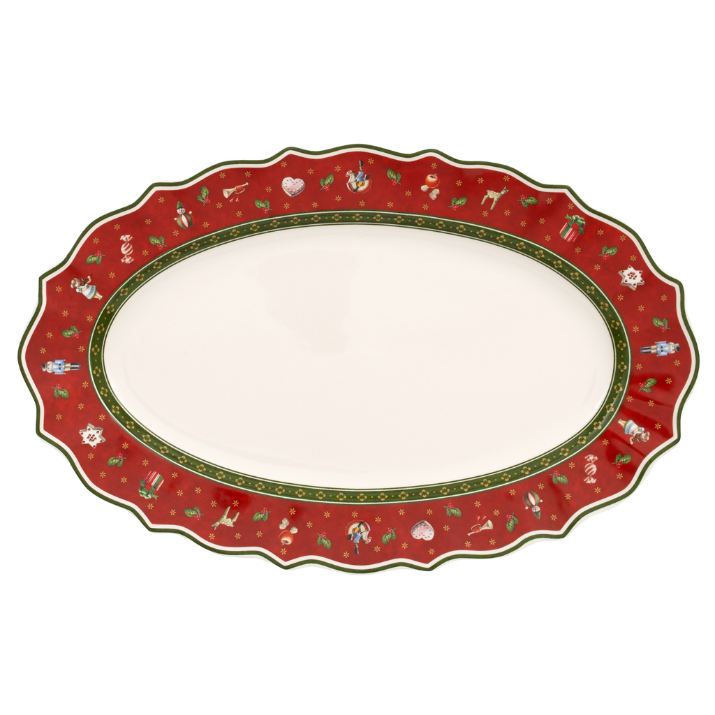 Villeroy und Boch Servierplatte mittel - Maße: 37,8 x 24 x 3,5 cm / Ser.: Toy's Delight