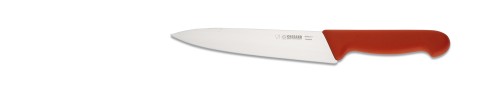 Kochmesser schmal 18 cm, rot Giesser - Made in Germany