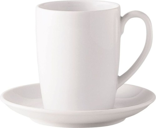 Schönwald Kollektion Form 98, Kaffeebecher aus Porzellan, 350 ml, weiß