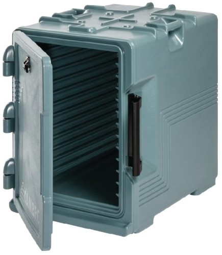 Isolierter Cambro-Lebensmittelcontainer blaugrau