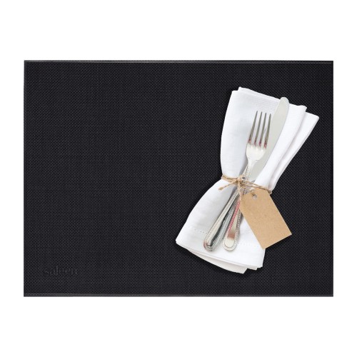 Westmark Tischset »Uni«, 42 x 32 cm, schwarz