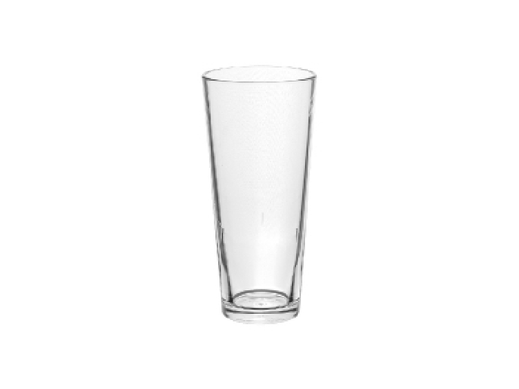 Roltex Longdrinkglas Tao 35cl aus unzerbrechlichem, glasklarem Kunststoff, BPA-freie Materialien