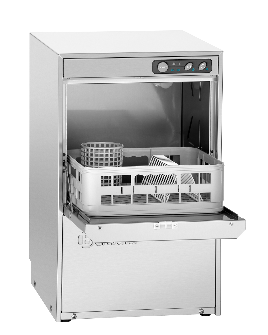 Bartscher Spülmaschine GS C350 LPR |Boilerheizung: 2,4 kW | Maße: 41 x 48 x 67,2 cm.Gewicht: 31,8 kg