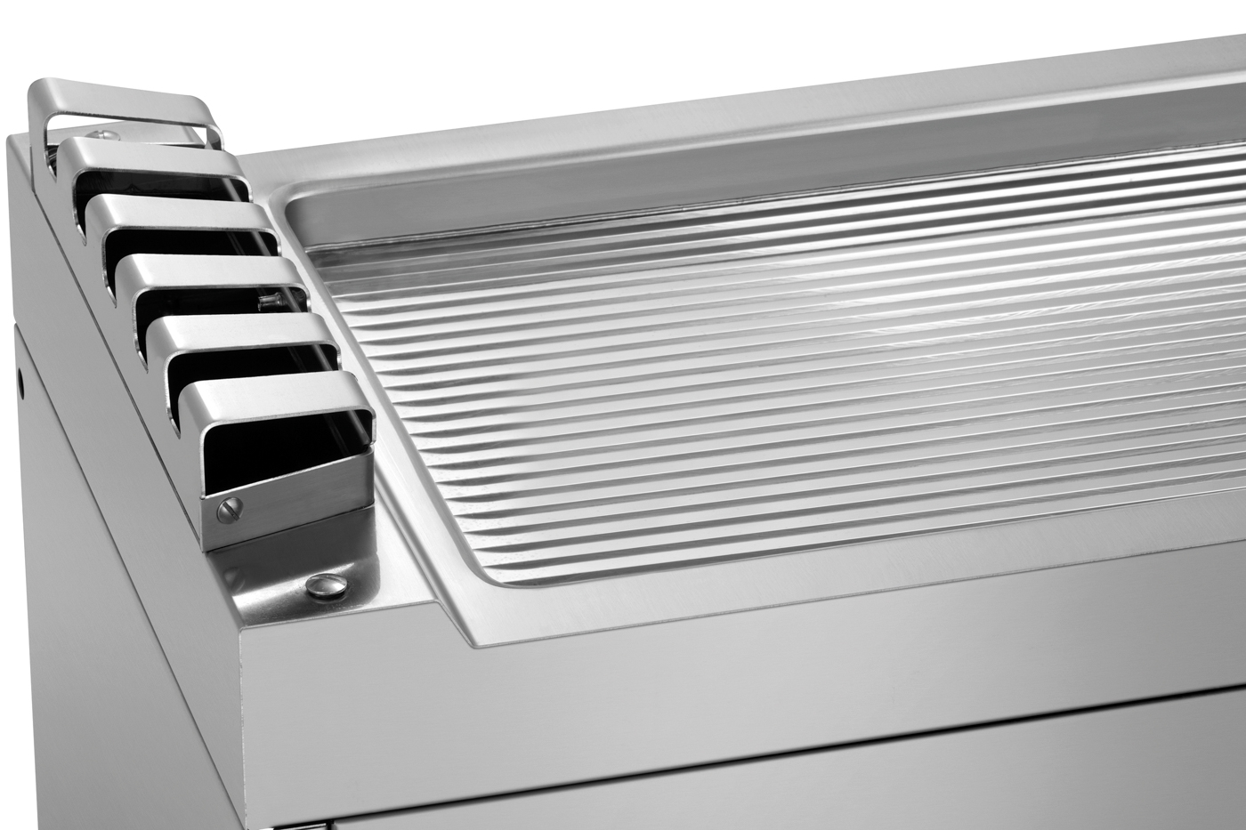 Bartscher Spritzschutz 740 | Material: Edelstahl| Maße: 35,4 x 47 x 12,0 cm. Gewicht: 2,9 kg