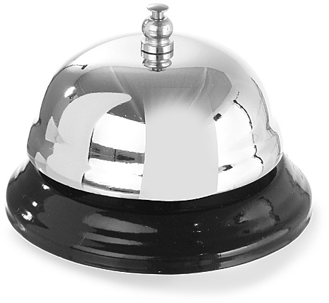 HENDI Rezeptionsklingel - 85x60 ØxH mm